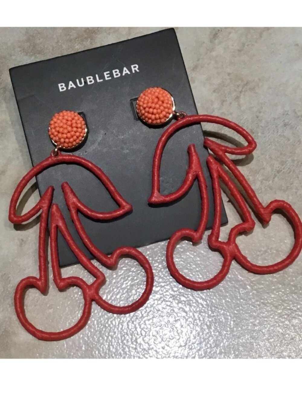 NWT~BAUBLEBAR~Maraschino Drop Earrings